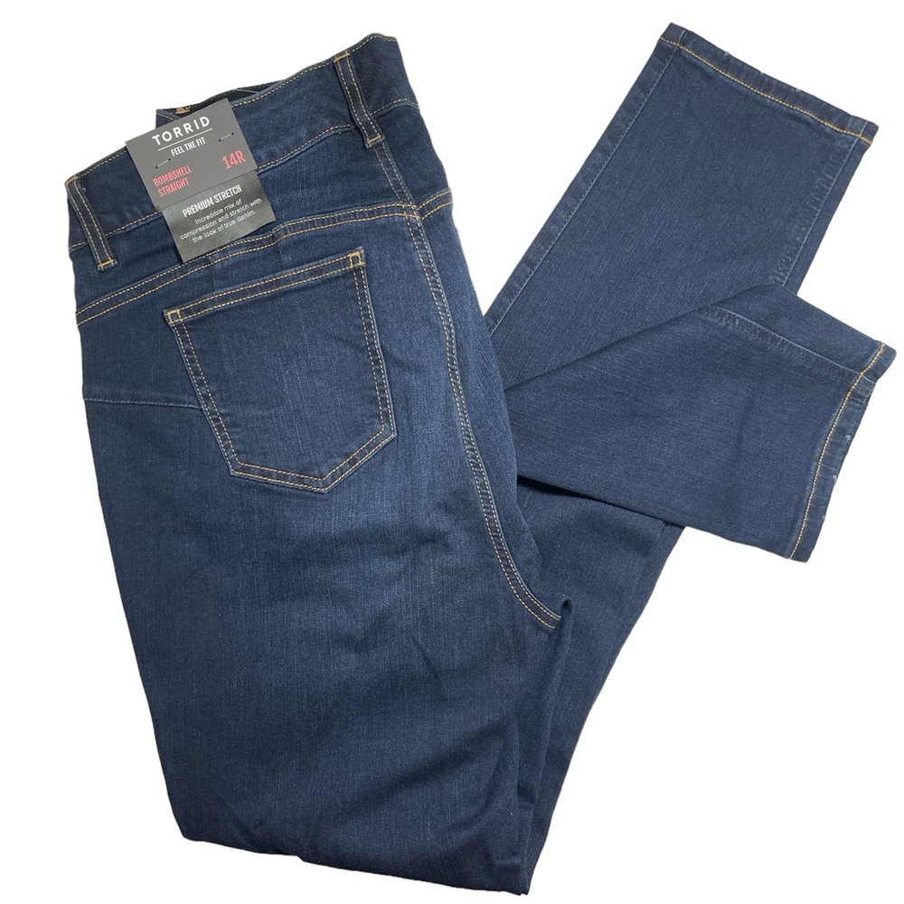 Torrid Bombshell Straight Jeans